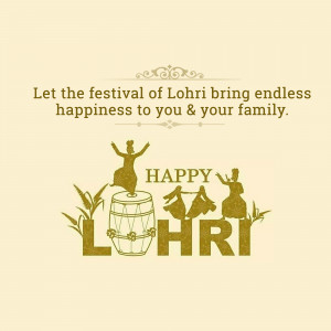Happy Lohri hd images poster banner status and hd photos